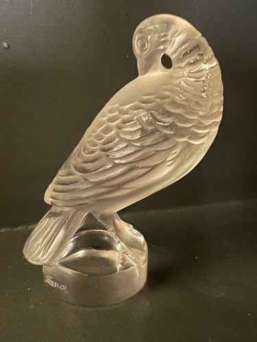Lalique crystal tourterelle - lalique,