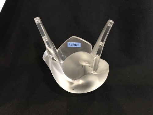 Lalique signed frosted - lalique,